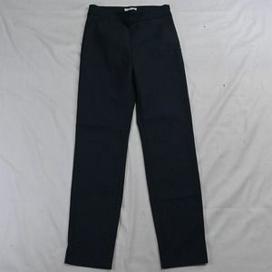 Arket 34 / 4 US Navy Blue Skinny Ankle Side Zip Womens Dress Pants‎